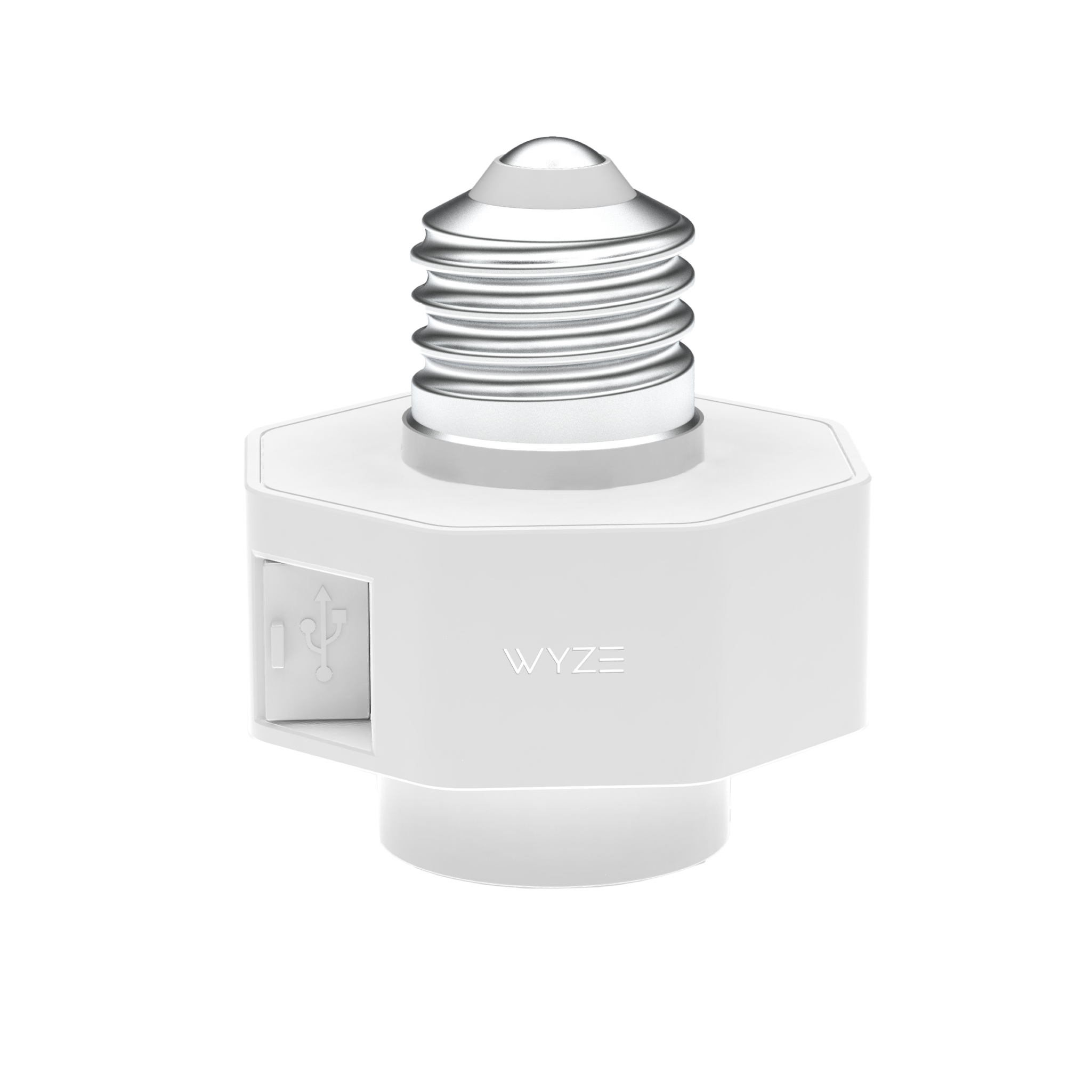 Wyze Lamp Socket with a transparent background.