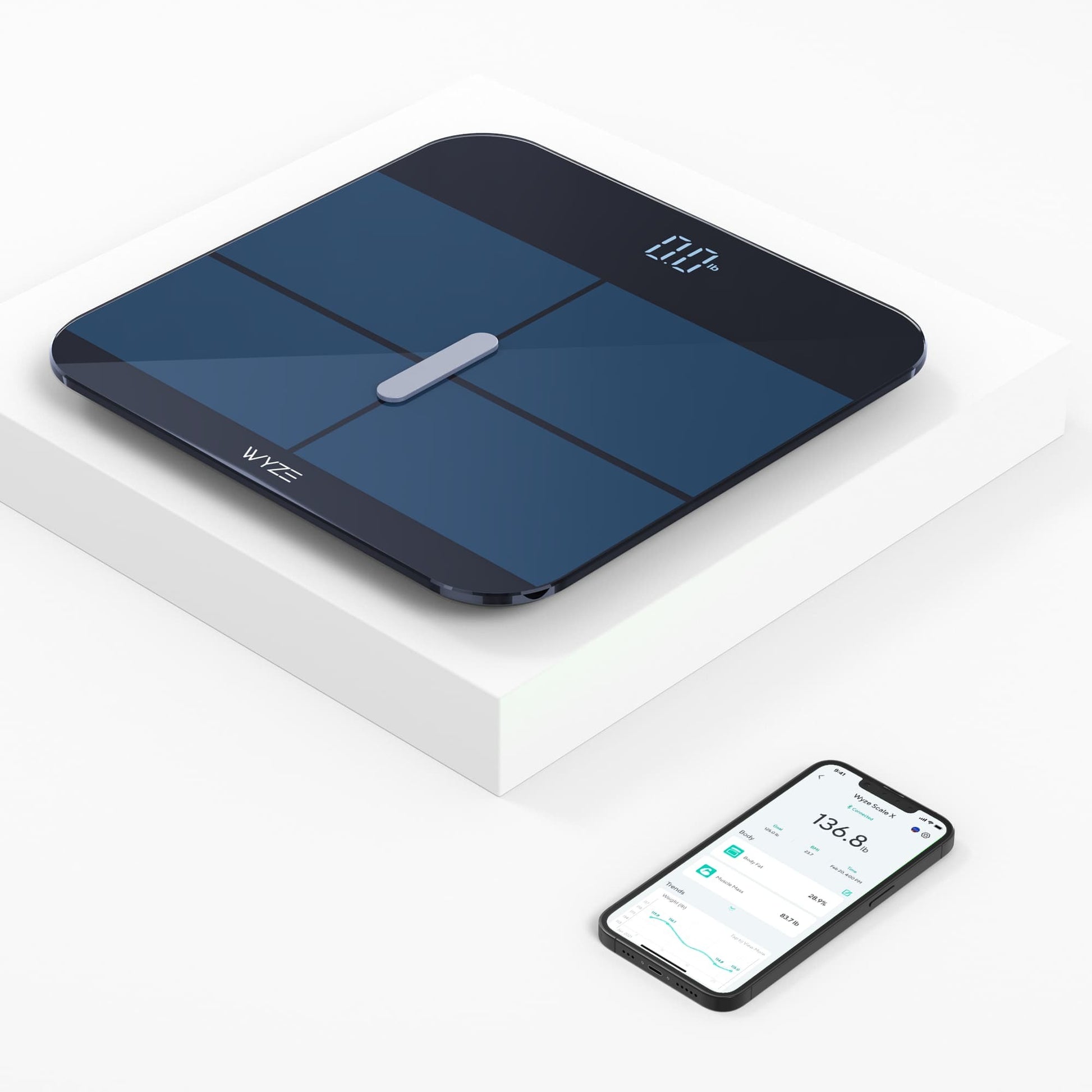  WYZE Smart Scale X for Body Weight, Digital Bathroom