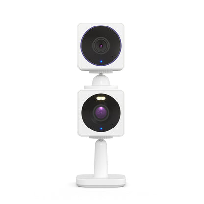 Product image of Wyze Cam OG Telephoto stacked on top of Wyze Cam OG.