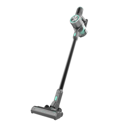 Wyze cordless vacuum standing straight up