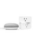 Paquetes Google Nest Mini + Wyze - Paquete de 2 enchufes Nest Mini + Wyze