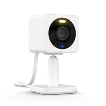 Wyze Cam OG - Une caméra de sécurité intérieure blanche rénovée avec capteur HD 1080p et champ de vision 130.