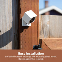 Wyze Cam Outdoor v2 Starter Bundle (Base Station + 1 Camera) - IP65 weather rating, wire-free six month battery life.