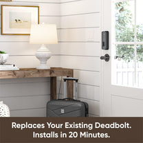 Replace your existing deadbolt with the Wyze Lock Bolt for added convenience and security.