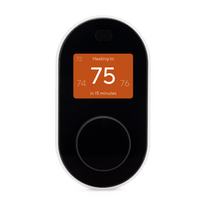Wyze Thermostat: A smart thermostat that shows the temperature and time.