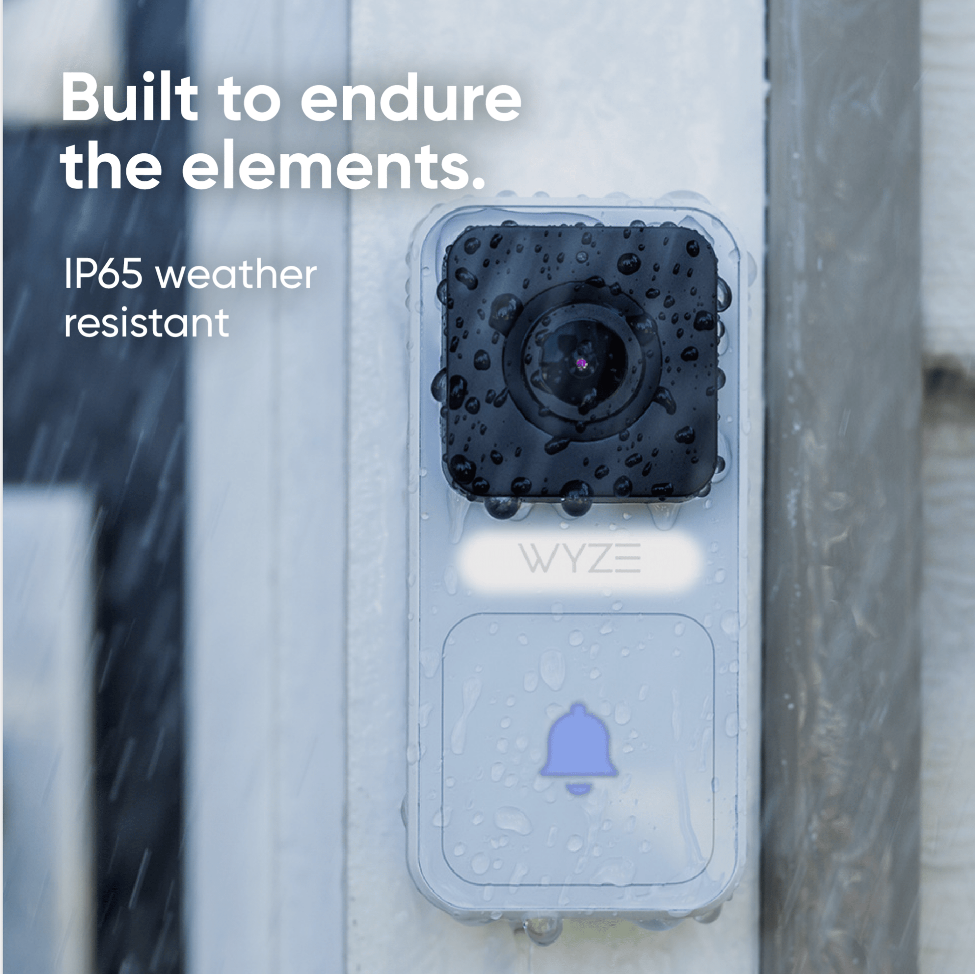 (Refurbished) Wyze Video Doorbell (Wired) WVDB1WC1 - RF - Wyze Labs, Inc.