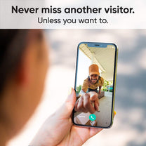 Never miss another visitor. Unlike other visitors, this one is always on time.