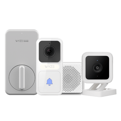 The Front Porch Security Bundle PVB - LCKG1 - WVDB1WC1 - C3 - Wyze Labs, Inc.