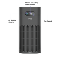 Wyze Air Purifier with a black and grey color scheme.