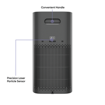 Wyze Air Purifier with a convenient handle for easy use.