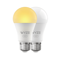 Wyze Bulb White -- Smart LED Light Bulb with Dimmable Controls - 90+ CRI - Compatible with Alexa and Google Assistant -.