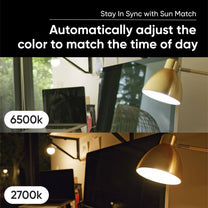Wyze Bulb White is a smart, tunable LED light bulb with 90+ CRI.