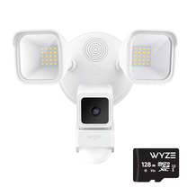 Wyze Cam Floodlight v1: A powerful outdoor security solution with a floodlight that provides illumination and a 1280p HD.