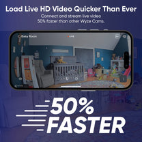 Wyze Cam OG offers quicker live-streaming and 3X faster notifications, making it a great choice for home security.