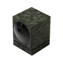 A black and camo Wyze Cam Outdoor Skins by dbrand (Skin Only) product.