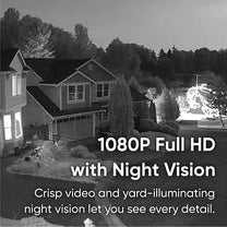 Wyze Cam Outdoor v1 Add-On Camera - Crisp video and yard-illuminating night vision with 1080p full H