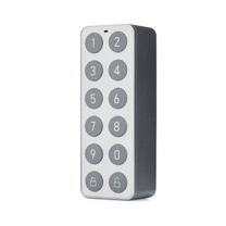 A keypad for a lock, allowing for unlocking without a phone or key.