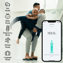 Wyze Scale X - Bluetooth smart scale with extended battery.