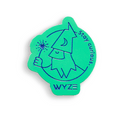 Wyze "Stay Curious" Wizard Pin - Green