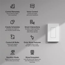 Wyze Switch: Control your lights from anywhere.