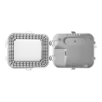 The Wyze Weatherproof Sprinkler Controller Box is designed to be mounted outdoors and is fully weatherproof.