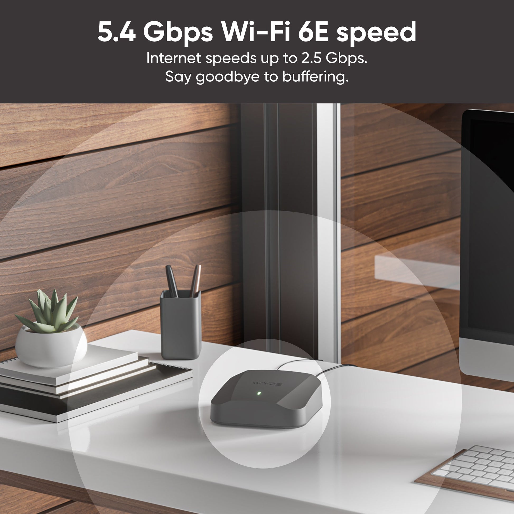 Wyze Wi - Fi 6E Mesh Router Pro WF6ETBMR - Wyze Labs, Inc.