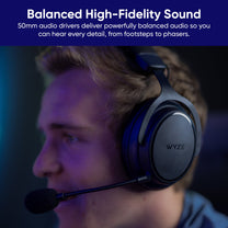 Wyze Wireless Gaming Headset - High-fidelity sound.